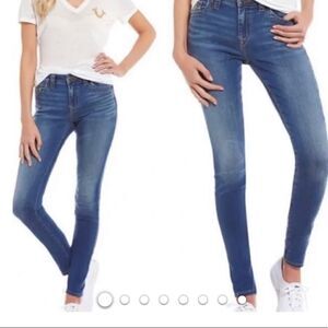 True Religion Jennie Curvy Mid Skinny Jeans 24 New